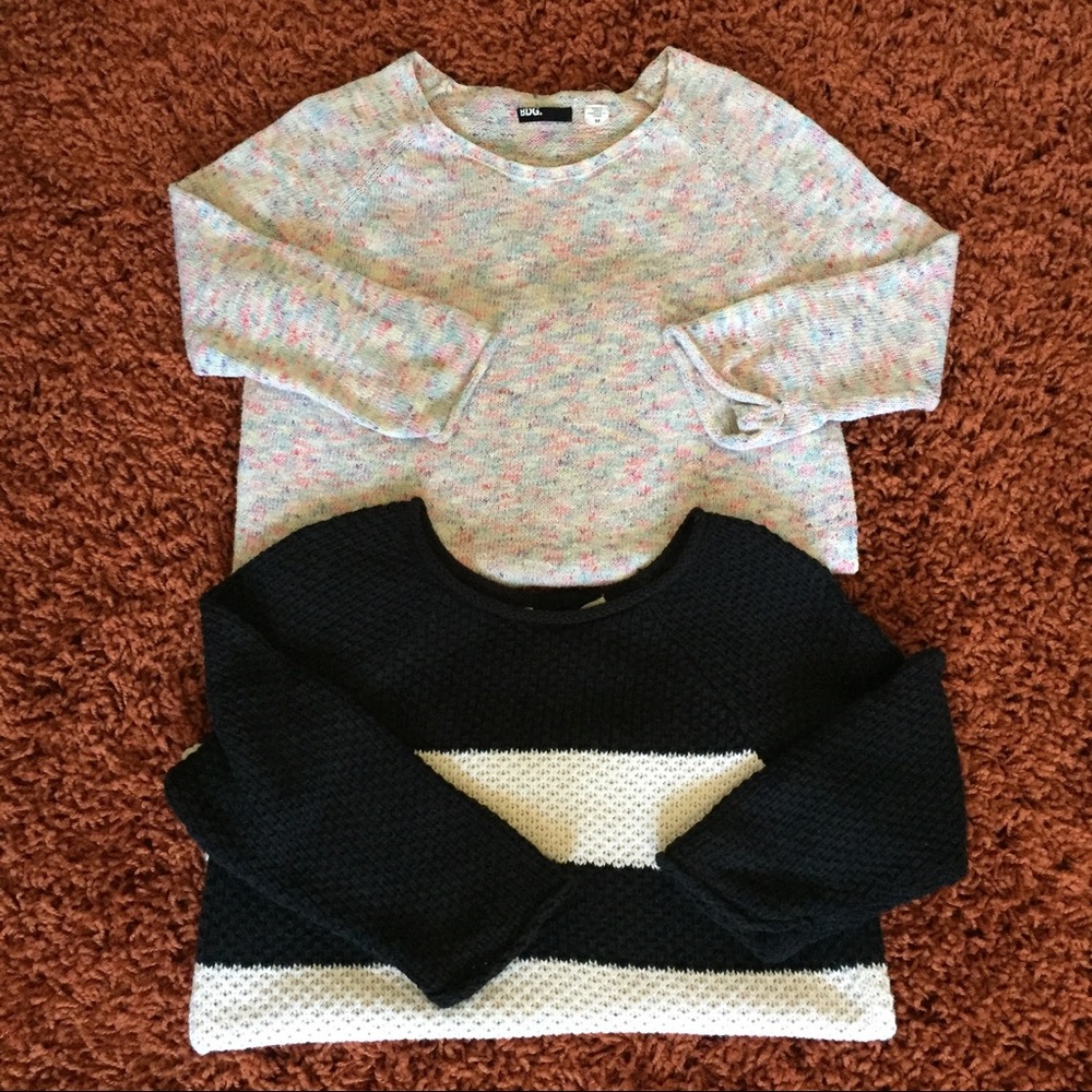 Bundle of semi fitted sweaters, urban outfitters
